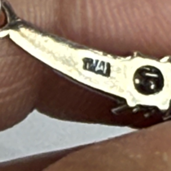 (Z4) Hammered 925 Italian silver choker with multicolored stones. Stunning Omega - Picture 4 of 8